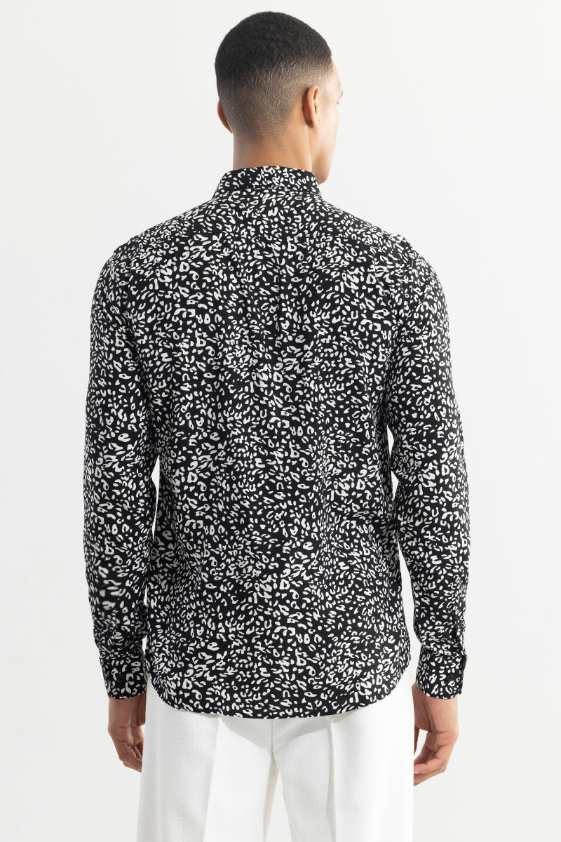 SNITCH Spotted Pardus Black Shirt - view 7