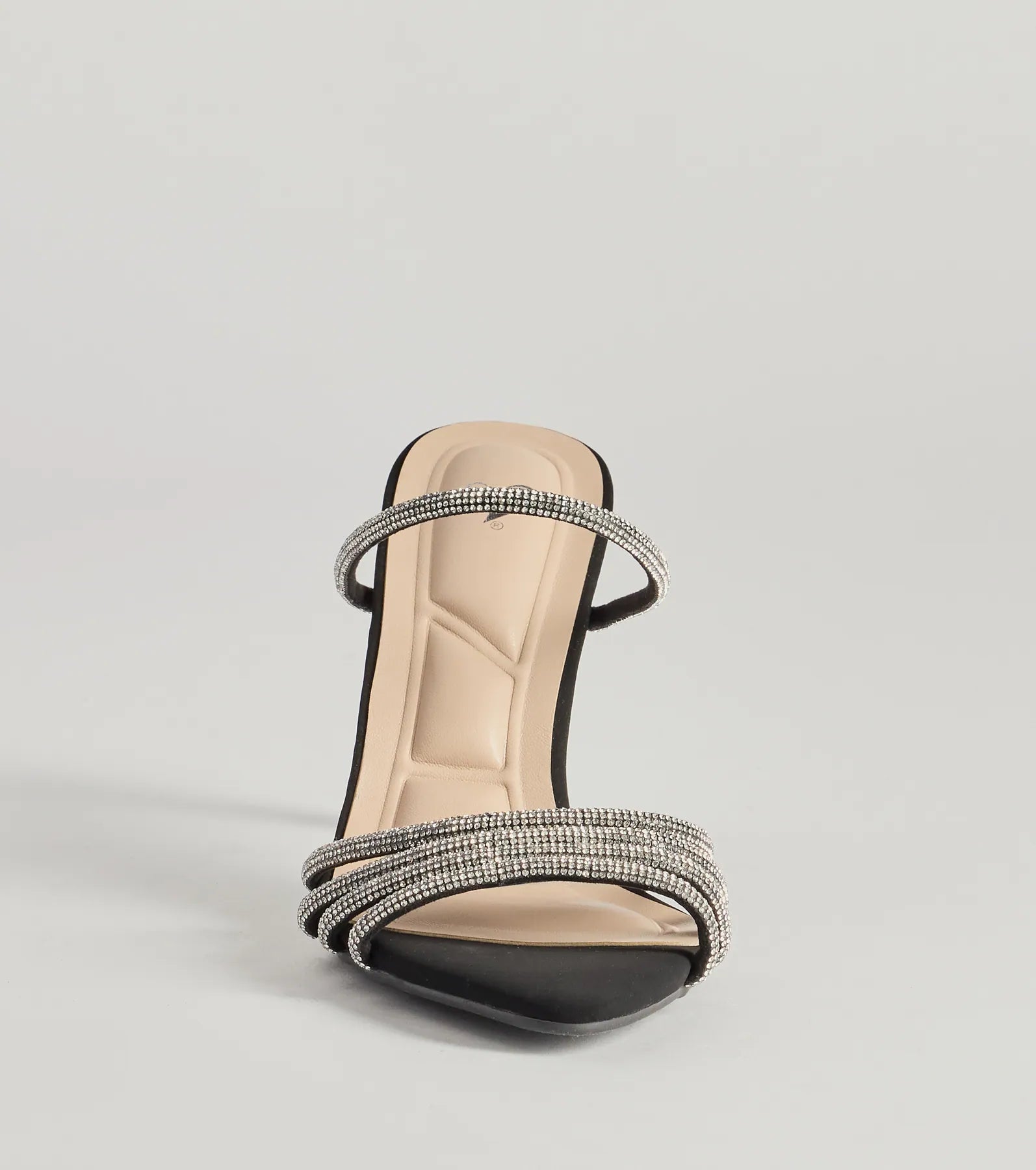 Windsor Endless Shine Rhinestone Stiletto Heels - view 7