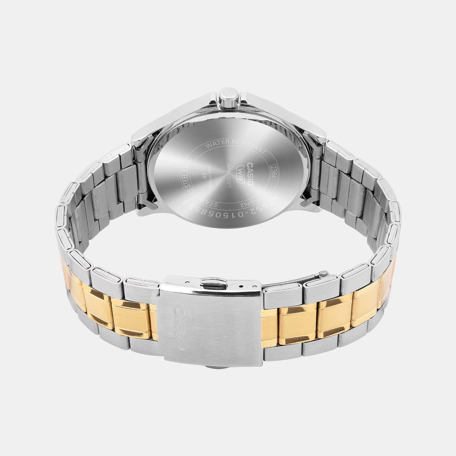Casio Enticer Men Quartz Black Dial Analog Stainless Steel Watch A2452 - view 5