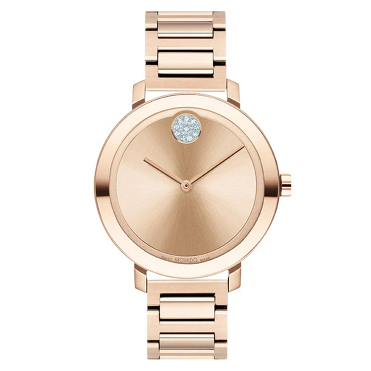 Movado Bold Evolution Rose Gold Dial Women 34mm - view 4