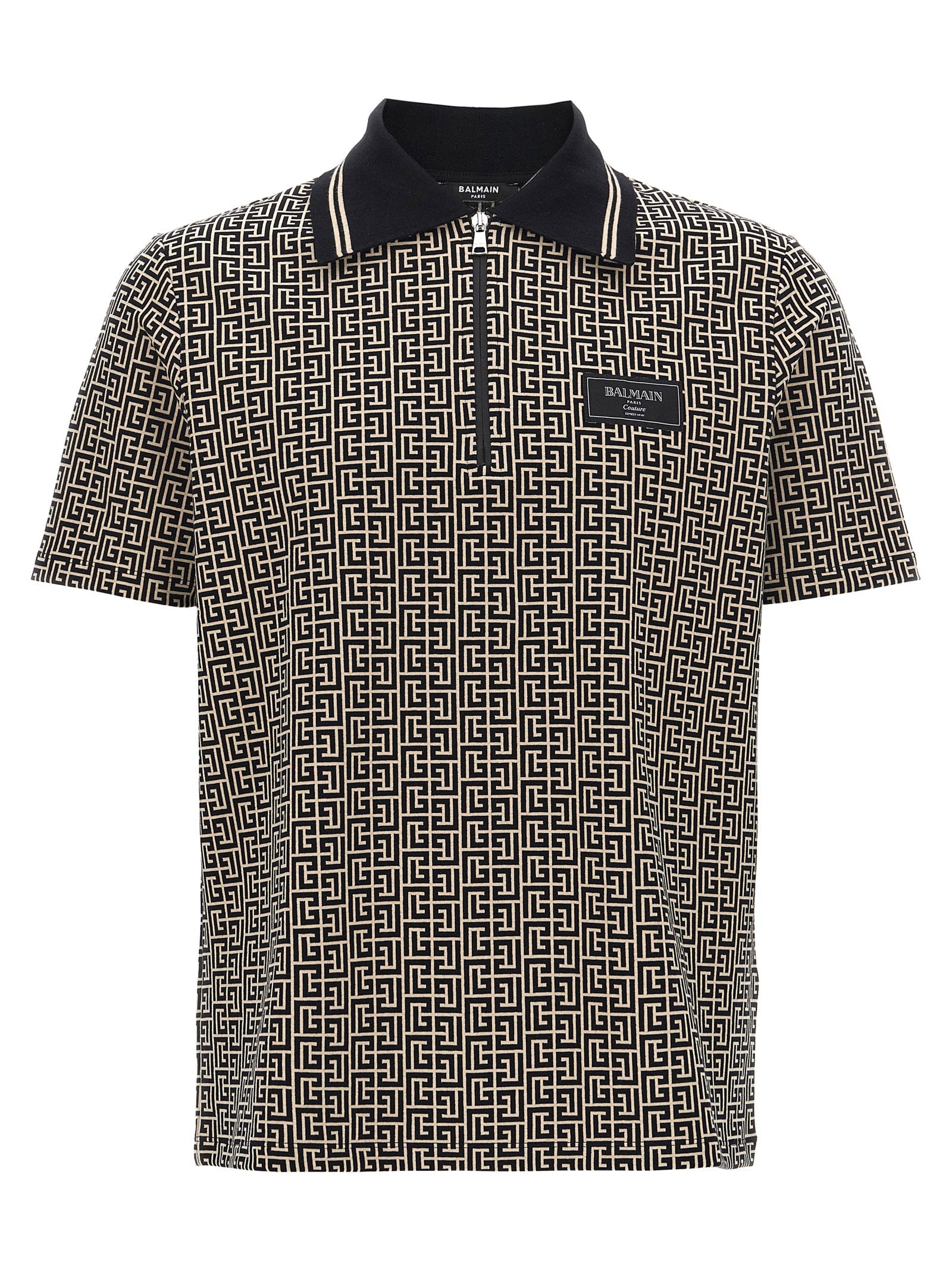 Balmain Pb Polo Shirt – 95% cotton, 5% elastane