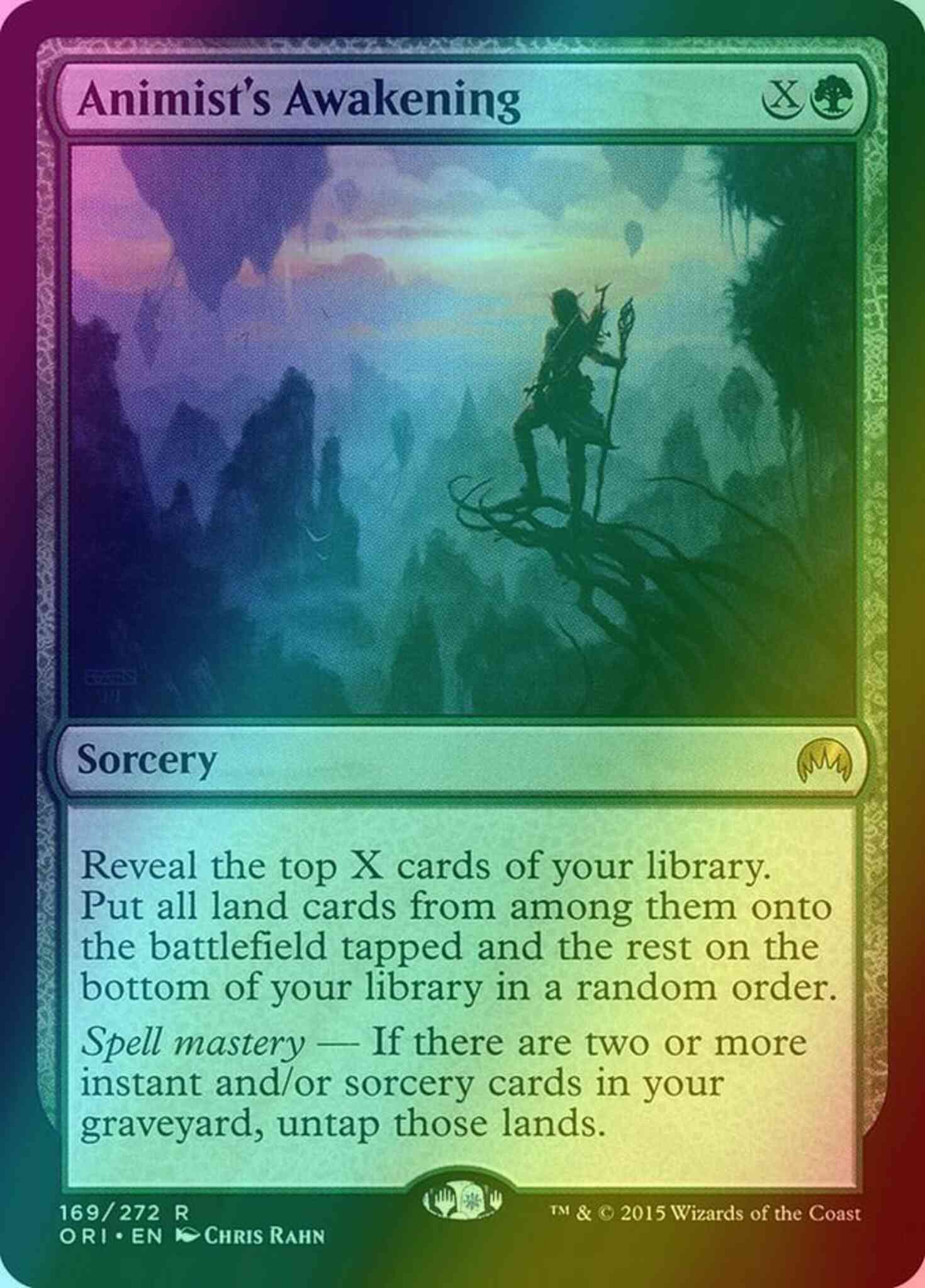 Awakening 169 magic – Animist's Awakening [169] [Magic Origins] [Foil]