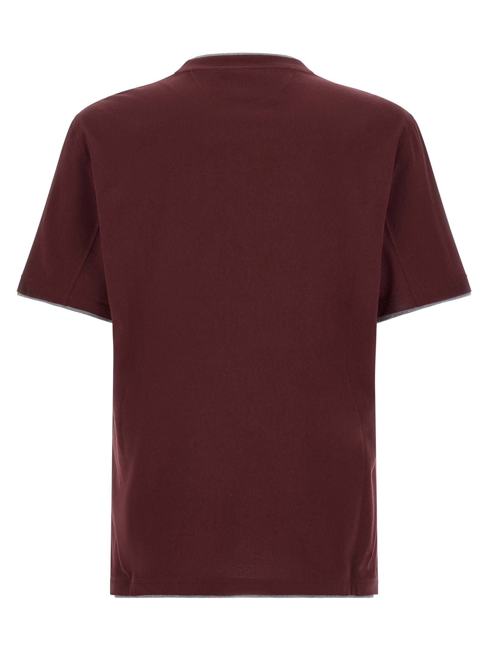 Brunello Cucinelli Double Layer T-shirt – 100% cotton - view 2