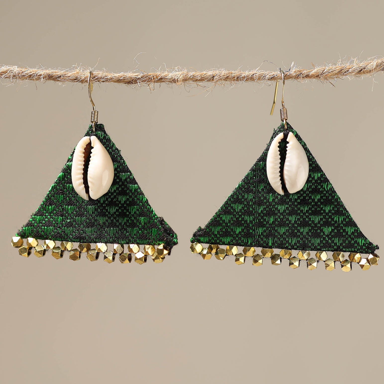 JALPARI Alina Handcrafted Fabart Earrings 10 - view 2