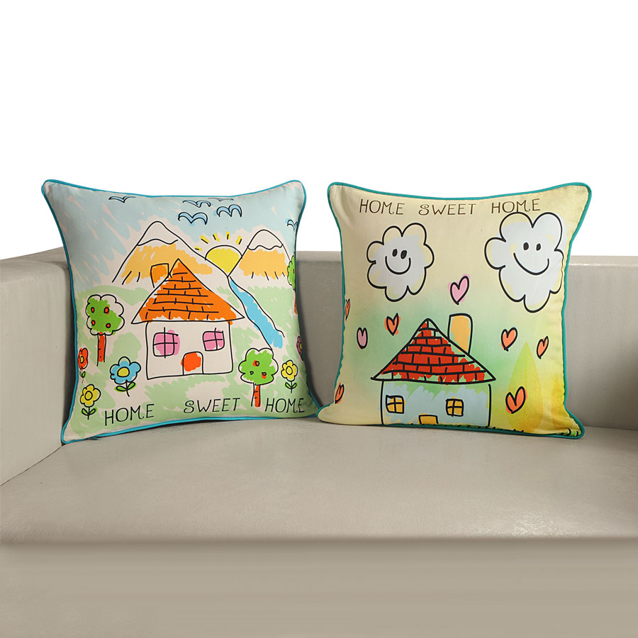 Swayam India Sweet Home Teens Cushion Covers (kcc-202)