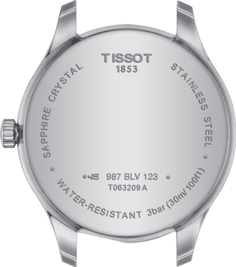 Tissot T-Classic Blue Dial Women 31mm - view 2