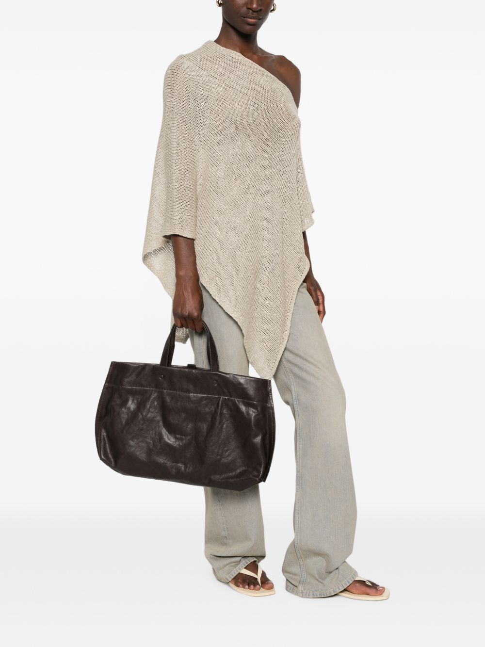 Lihann George Elli Leather Tote – BUFFALO LEATHER 100% - view 2