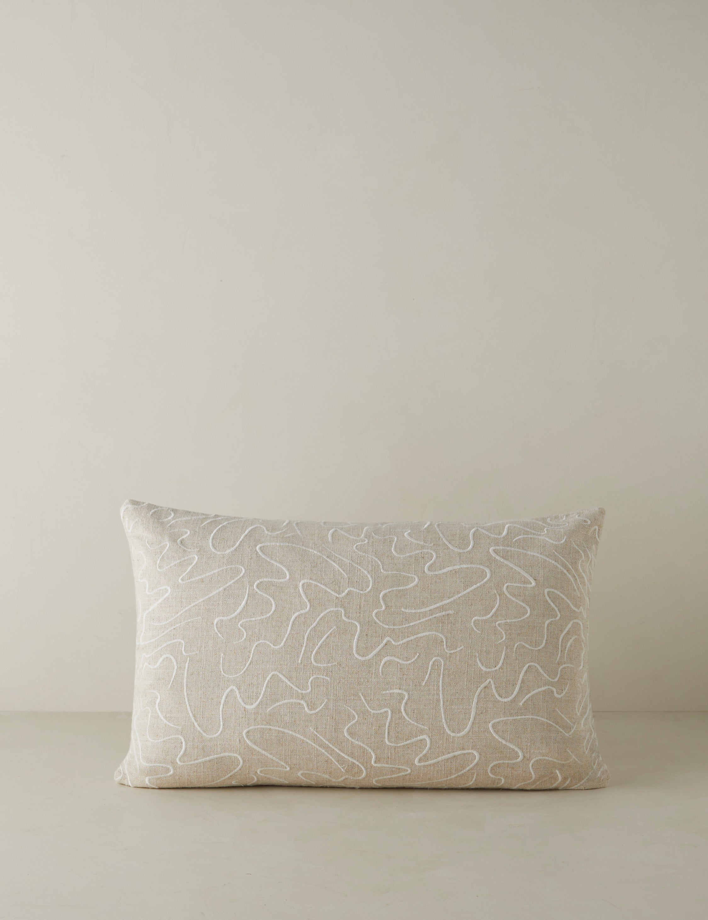 Lulu and Georgia Topos Embroidered Pillow by Élan Byrd - view 2