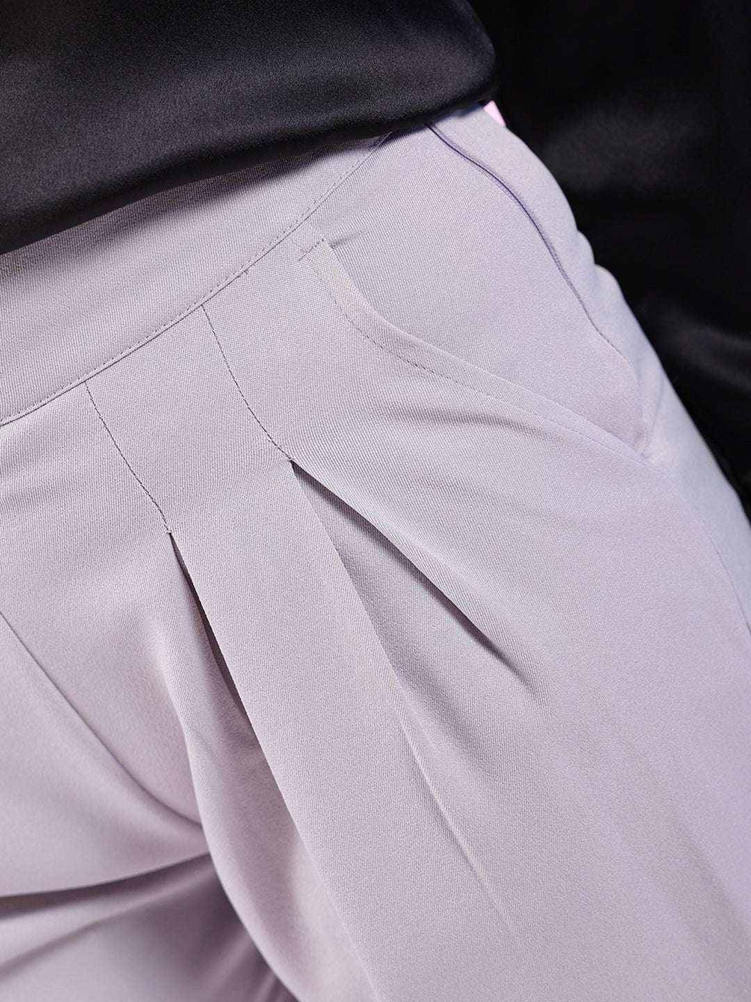 Freehand By The Indian Garage Co Women Solid Trouser - view 4