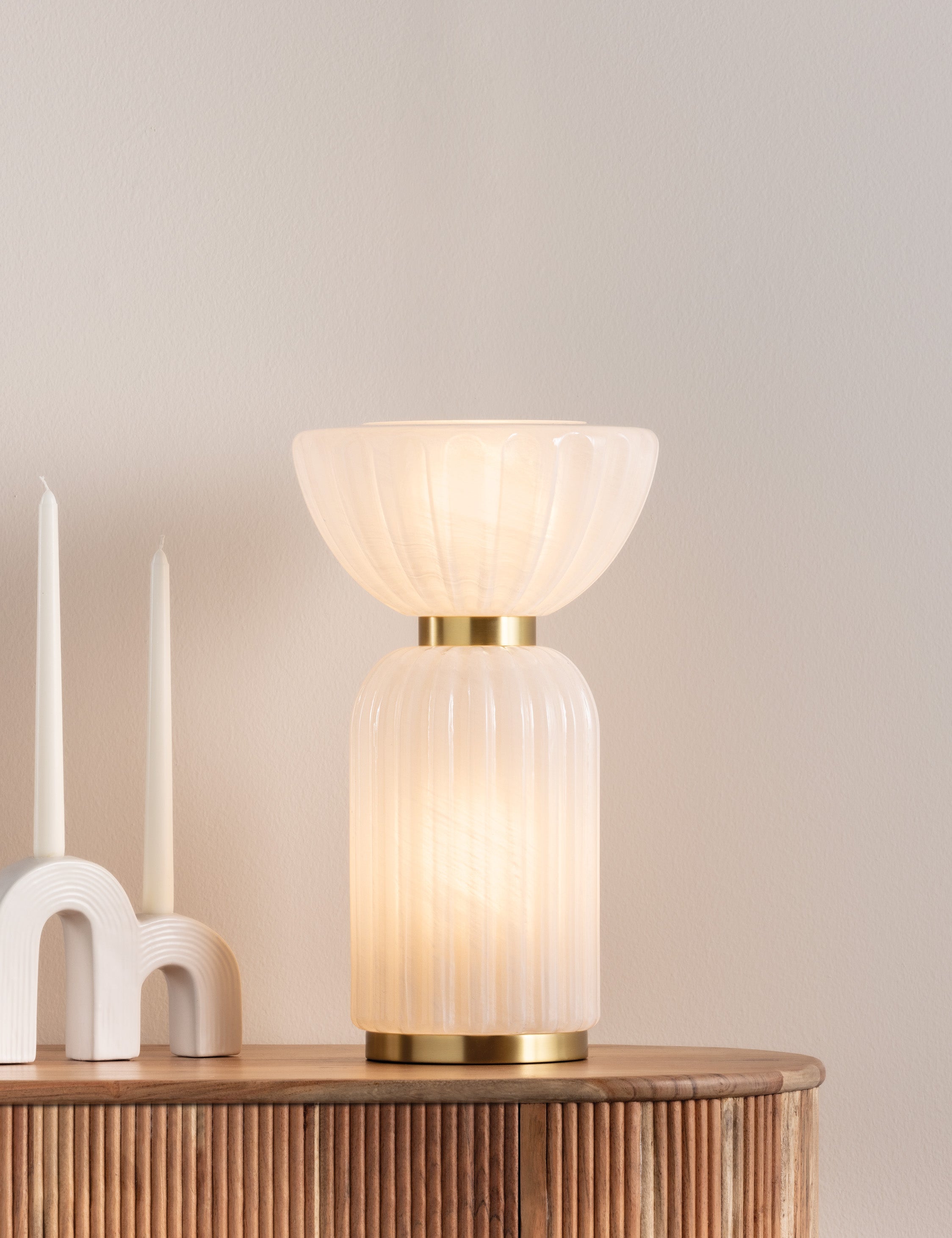 Lulu and Georgia Sopra Table Lamp – White - view 2