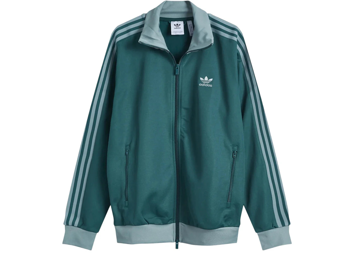 adidas Classic Track Top Collegiate Green/Silver Green