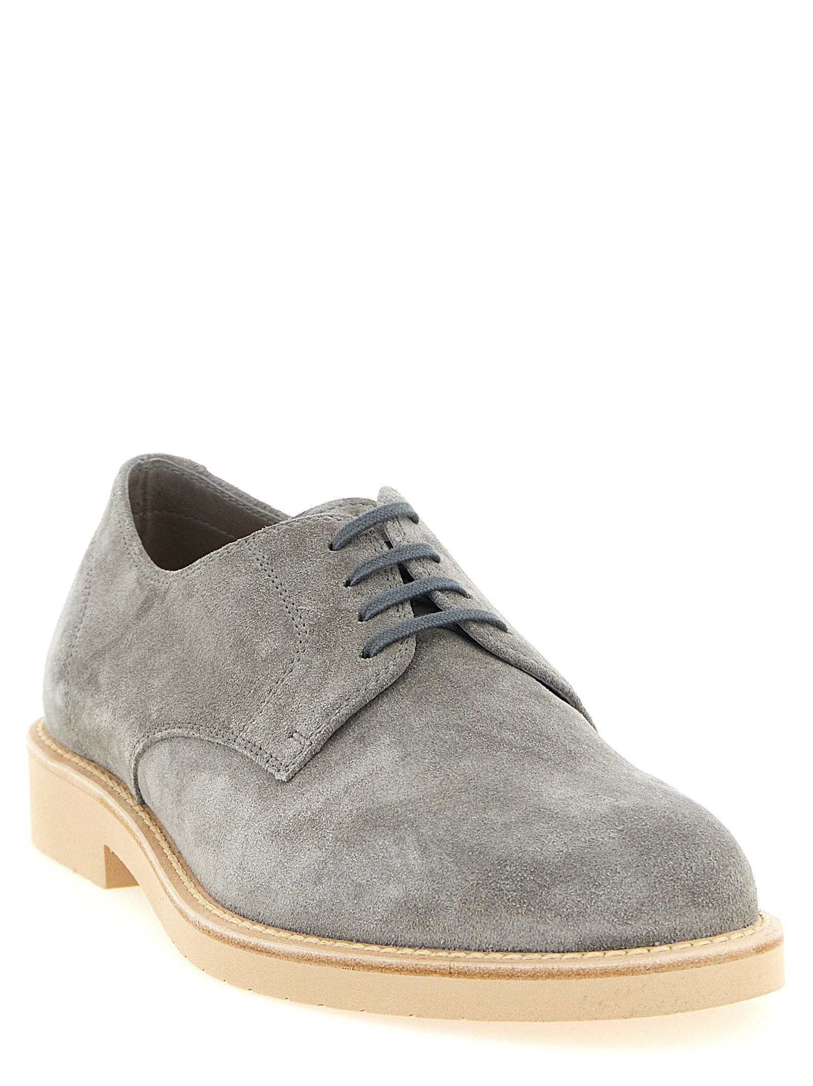 Brunello Cucinelli Derby Light Lace Up Shoes – 100% leather - view 2