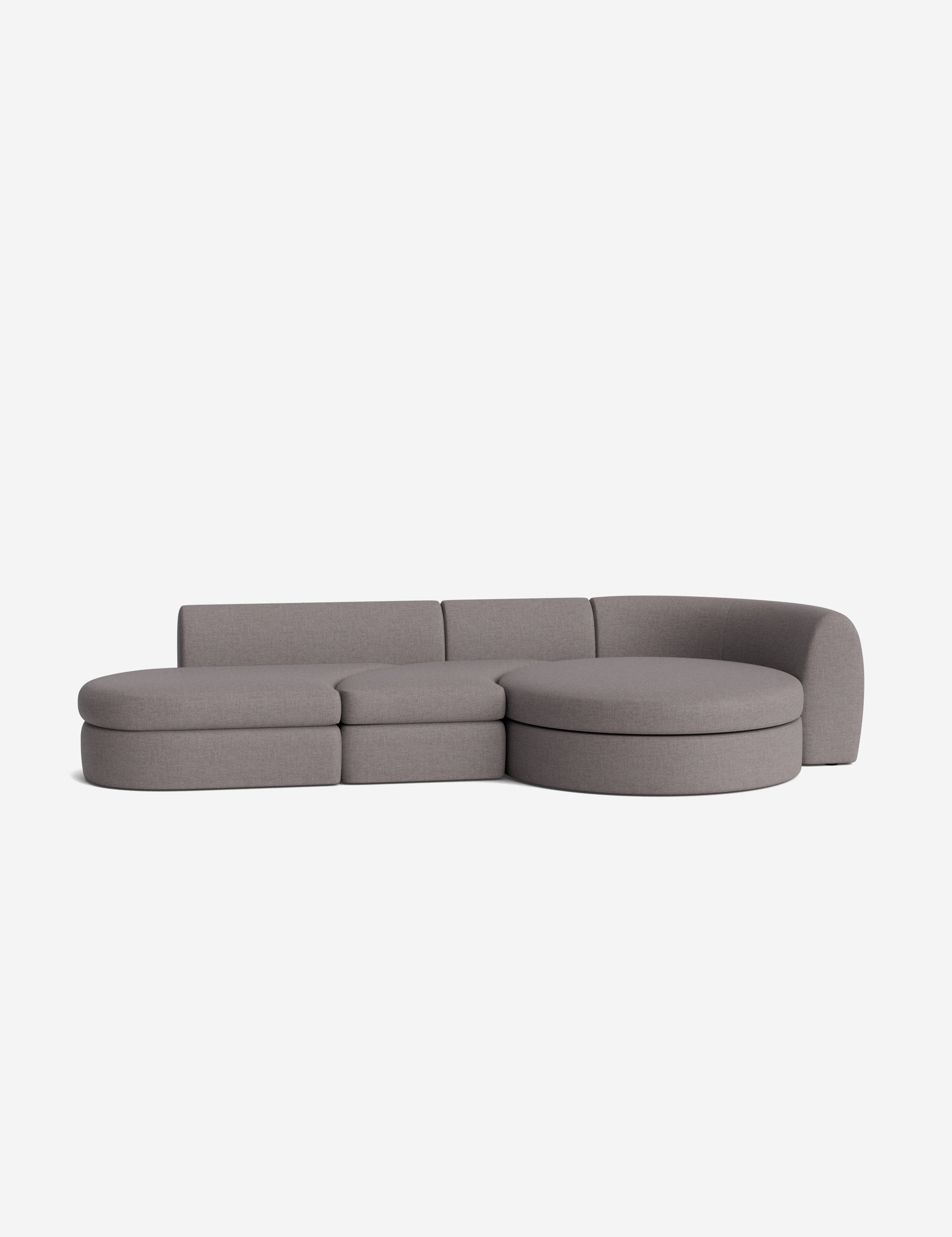 Lulu and Georgia Buckley Modular Chaise Sectional Sofa - view 159