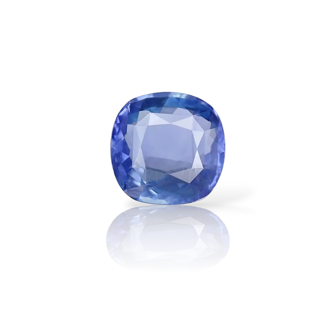 Gemsmantra Blue Sapphire (7.21 Ratti, 6.56 Carat)