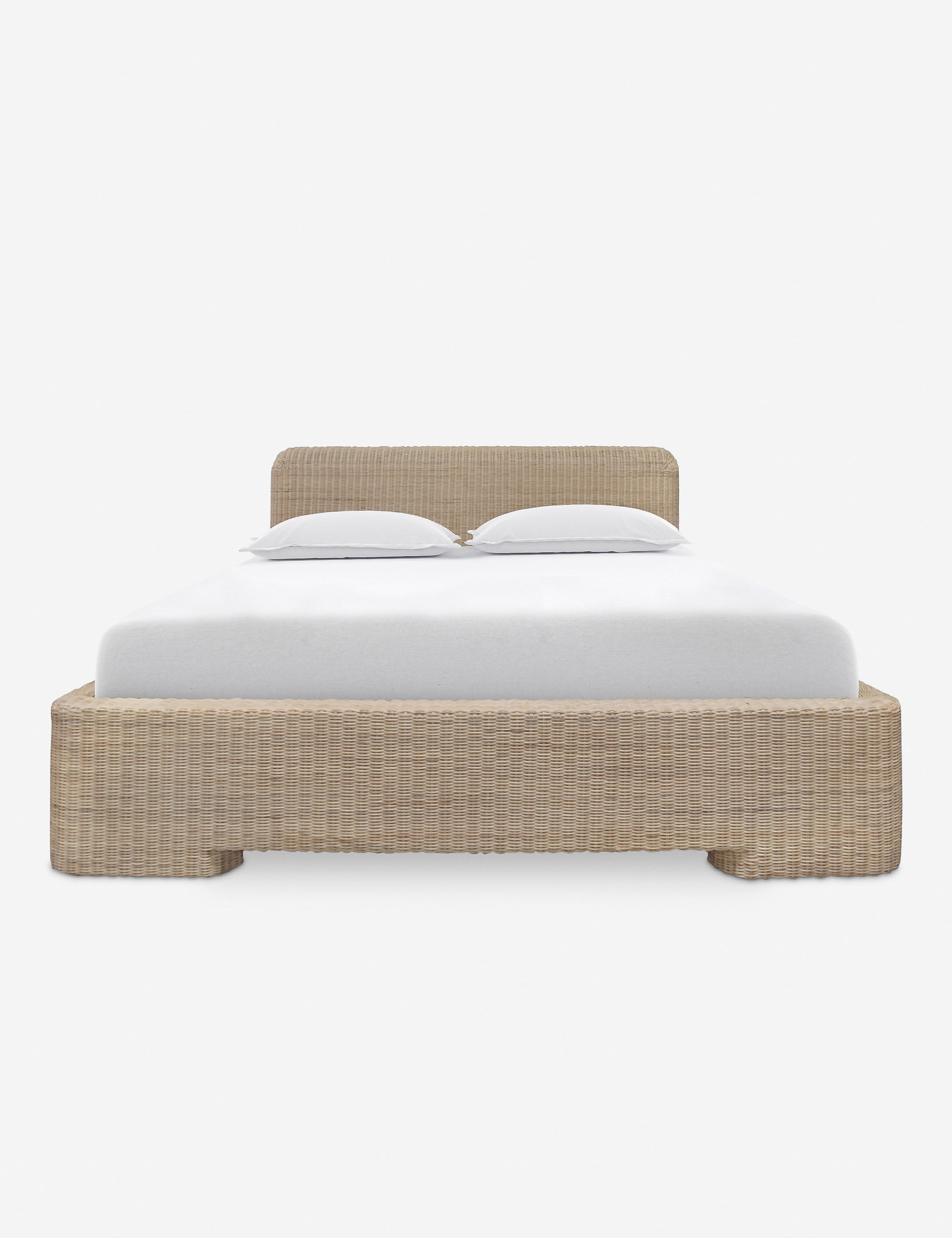 Lulu and Georgia Delia Platform Bed – Natural