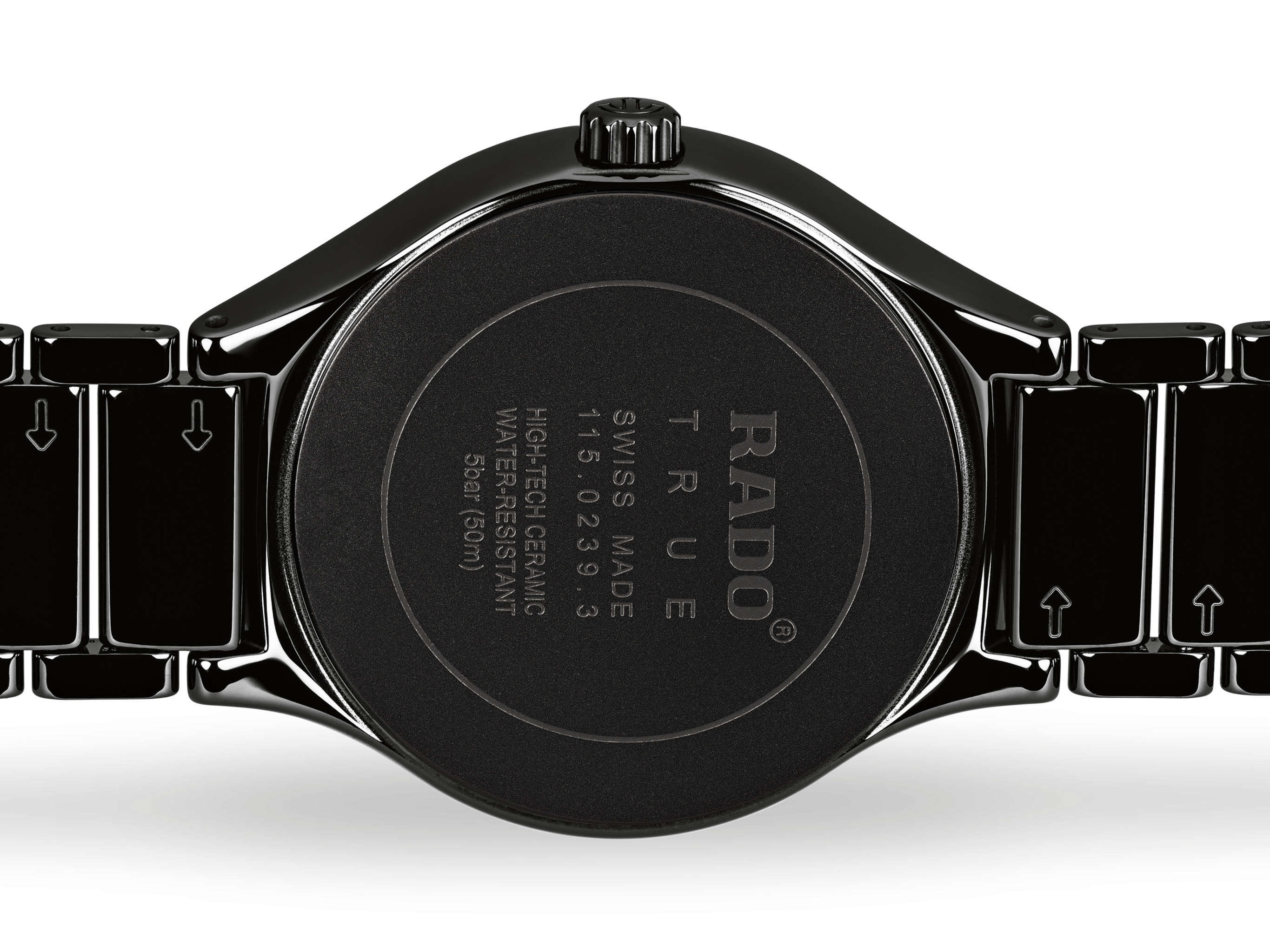 Rado True Black Dial Unisex 40mm - view 2