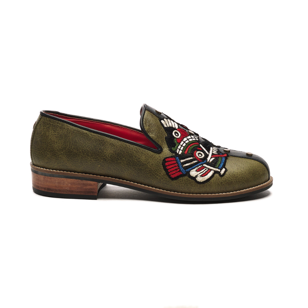 Banjaaran India Draco Slip_on for Women – Olive Green (discontinued) - view 3