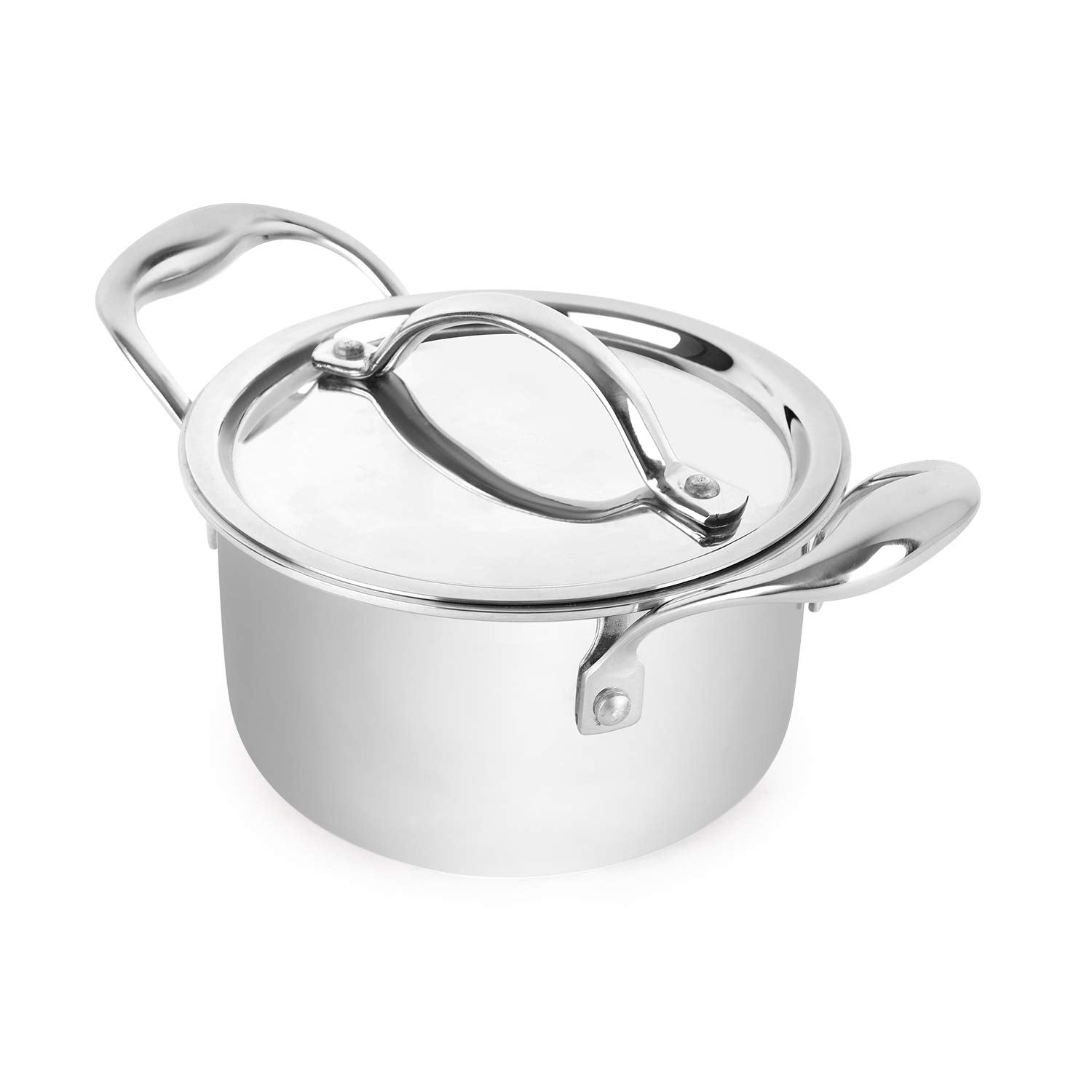 Cello Armour Tri-Ply Induction Base Casserole with Lid - view 2