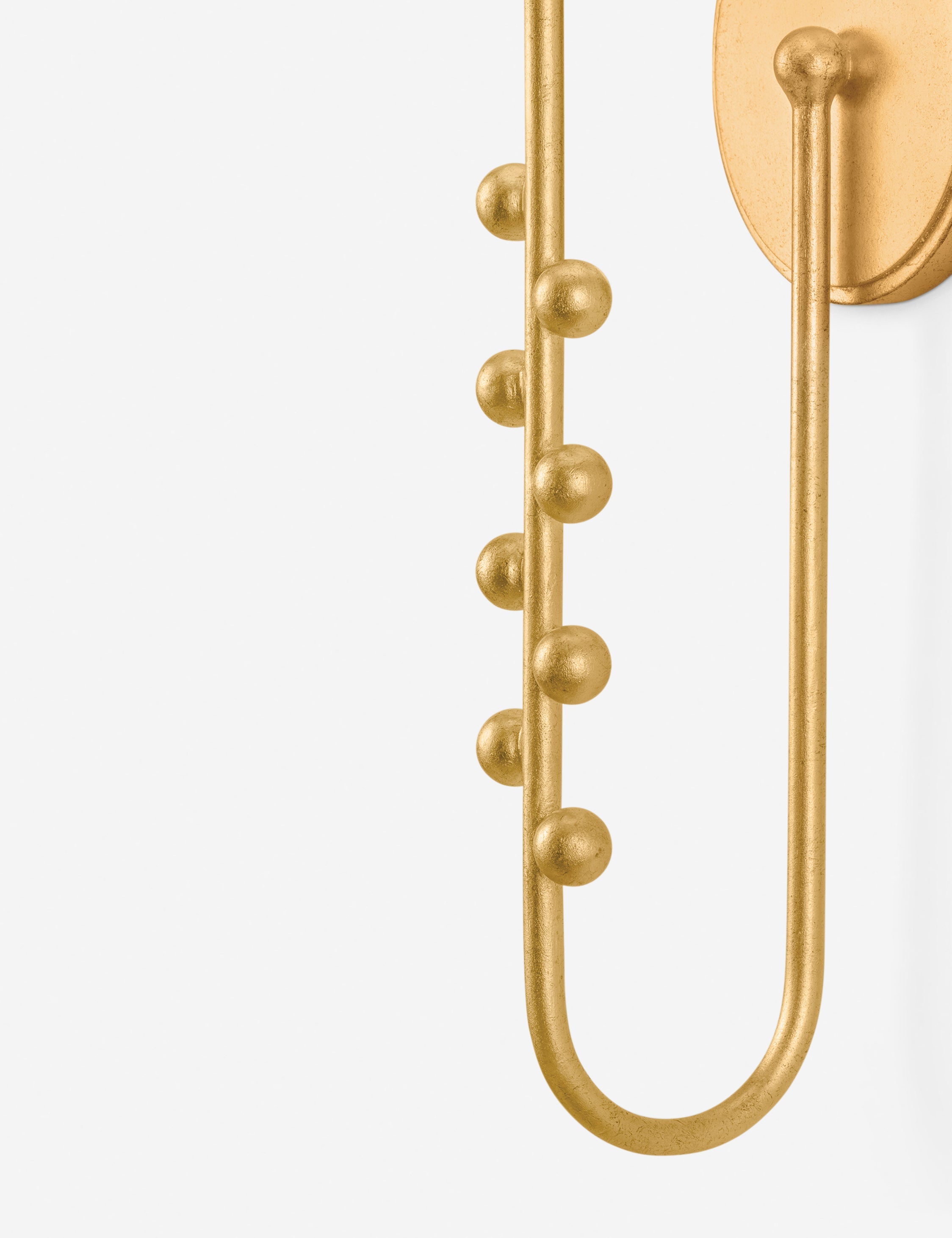 Lulu and Georgia Hiro Sconce – Gold Leaf - view 5