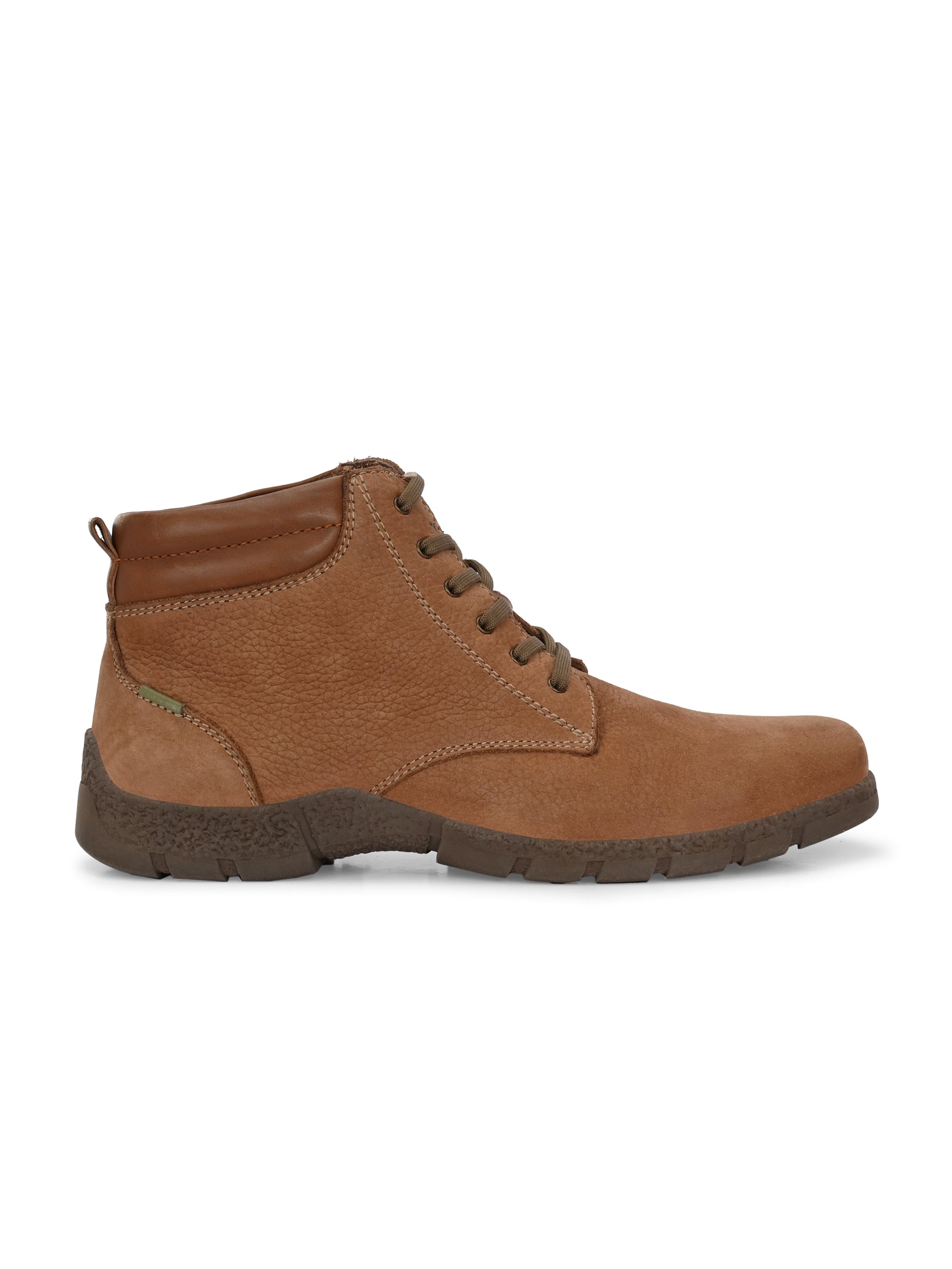 Mudtrail Lace-Up High Ankle Boots by Aspeerio - view 10