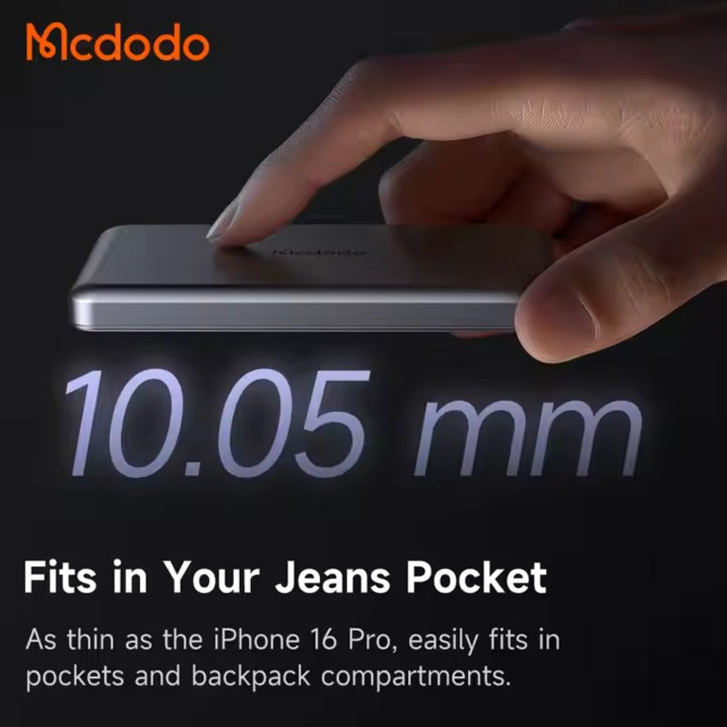 Million Cases MCDODO UltraSlim 20W Magnetic Alloy Power Bank 5000mAh - view 4
