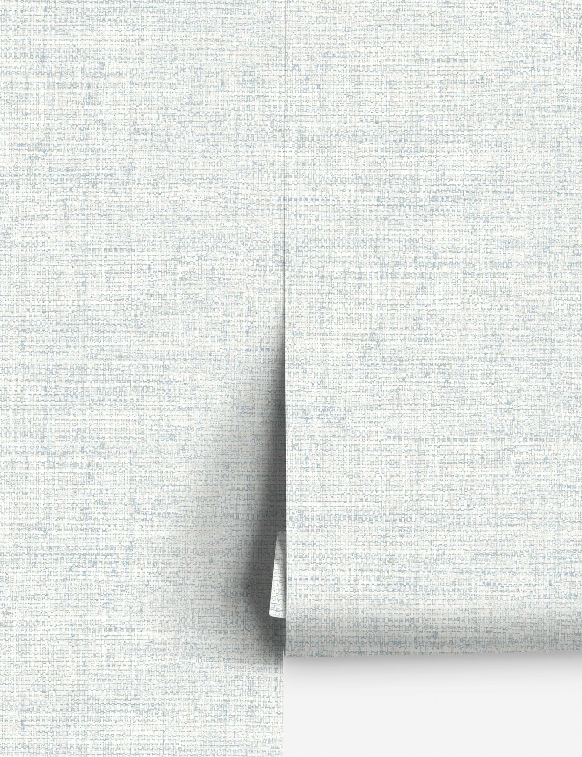 Lulu and Georgia Tessier Faux Grasscloth Wallpaper