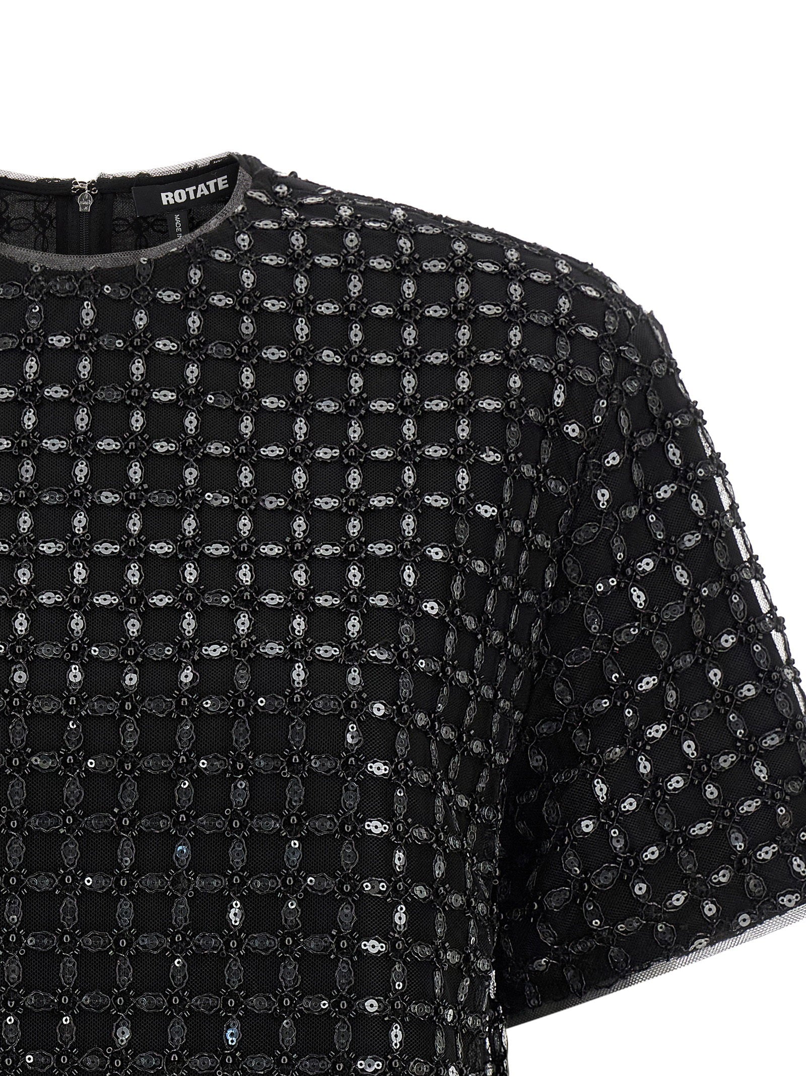 Rotate Birger Christensen Beaded Oversize Top - view 3