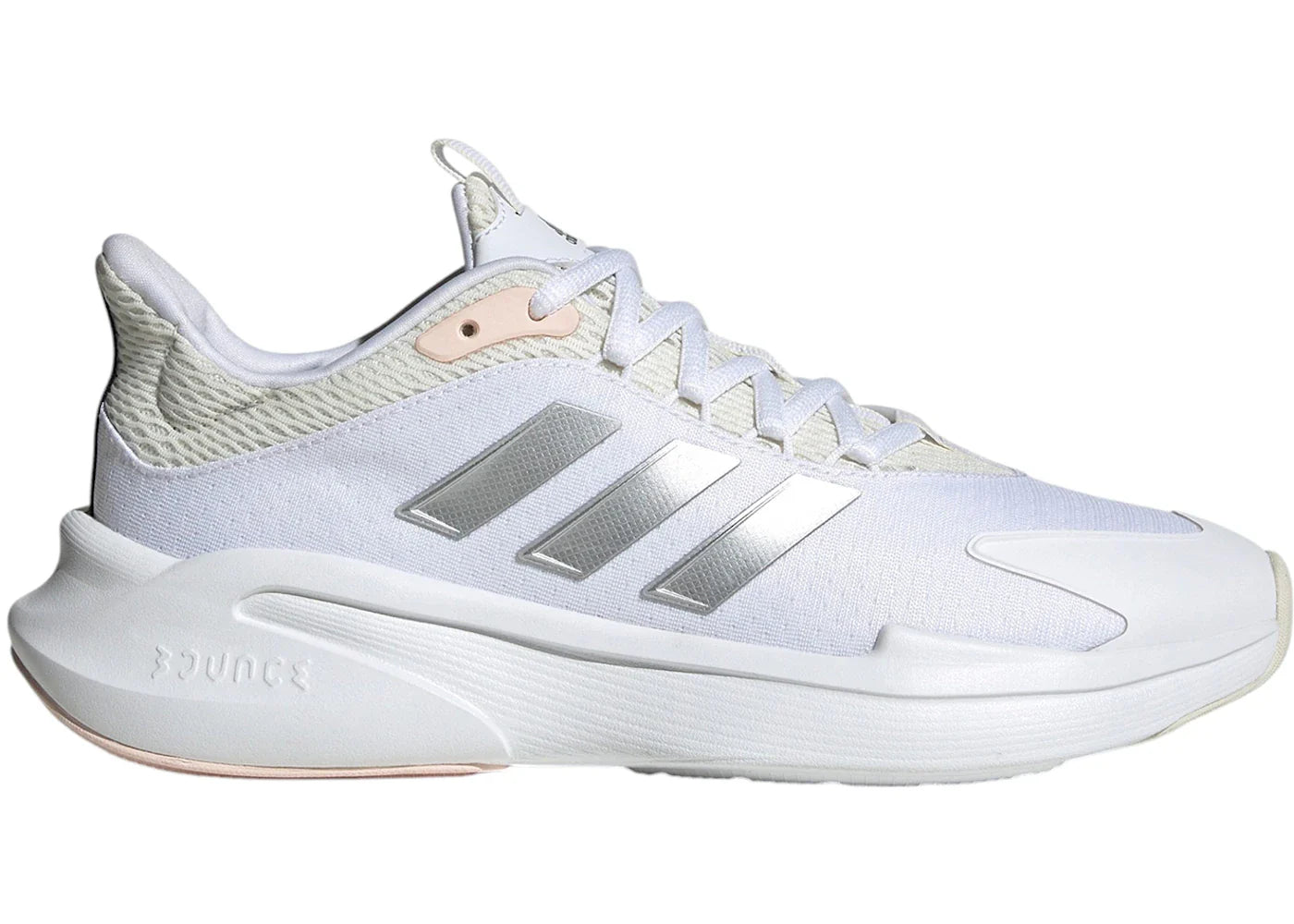 Alphaedge cloud white – adidas Alphaedge + Cloud White Silver Metallic Wonder Quartz (Women's)