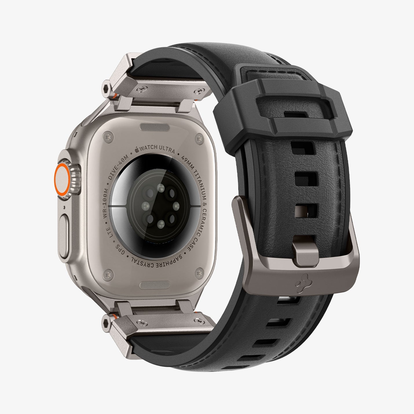 Apple Watch Series - DuraPro Armor PU – Black - view 3