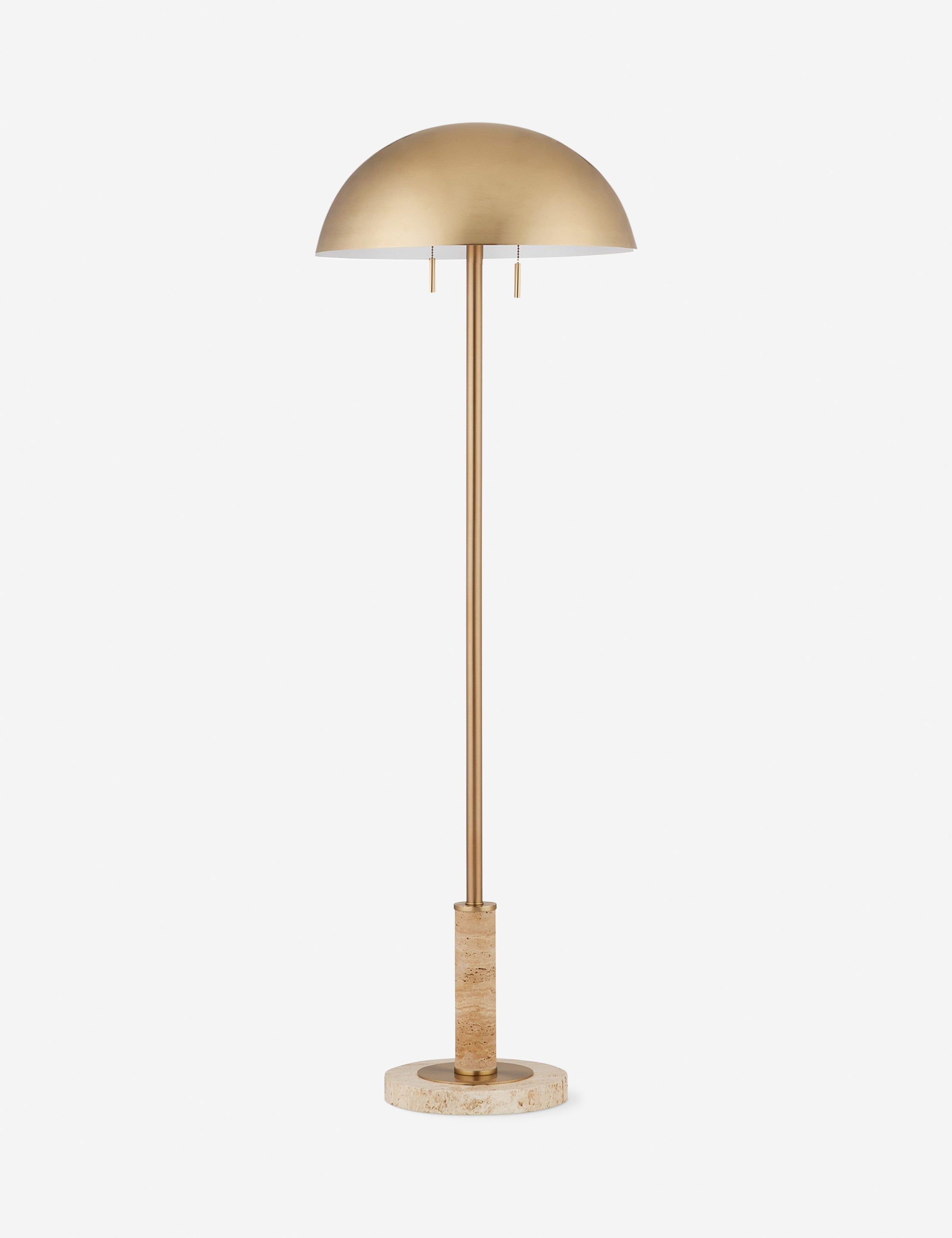 Lulu and Georgia Cerelia Floor Lamp – Brass