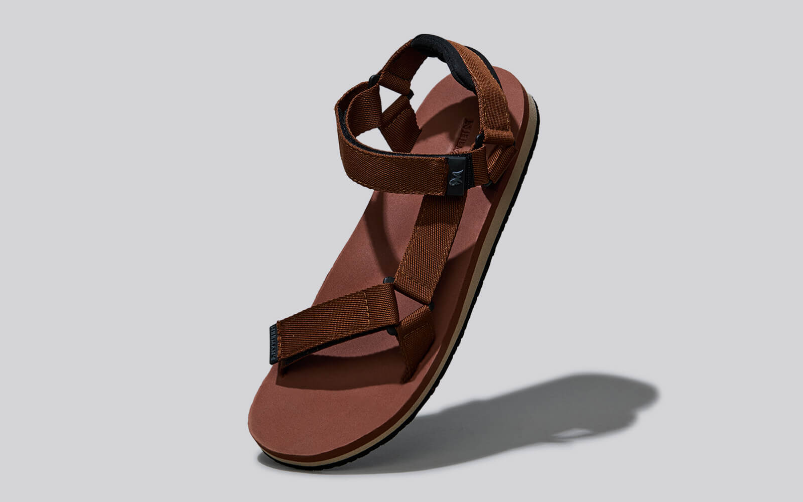 Neeman's Airy Strap Sandals : Brown-Black - view 2
