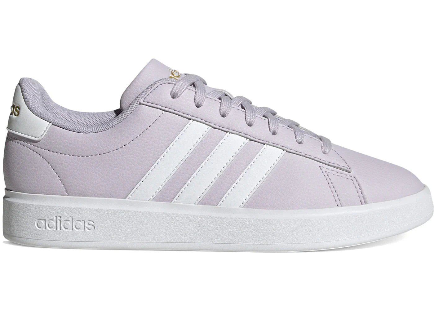 adidas Grand Court Silver Dawn Cloud White Gold Metallic (Women's)