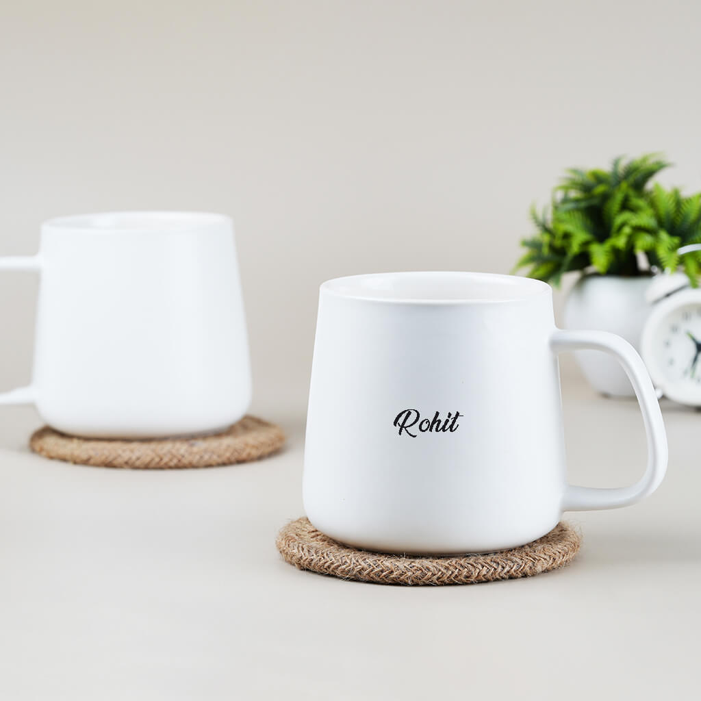 Bigsmall Personalized Minimal Coffee Mug | COD Not Available - view 8