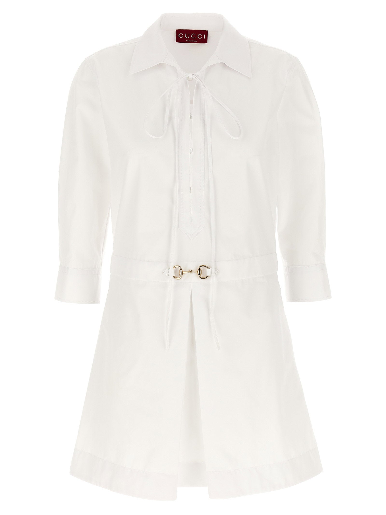Gucci Morsetto Chemisier Dress – 100% cotton