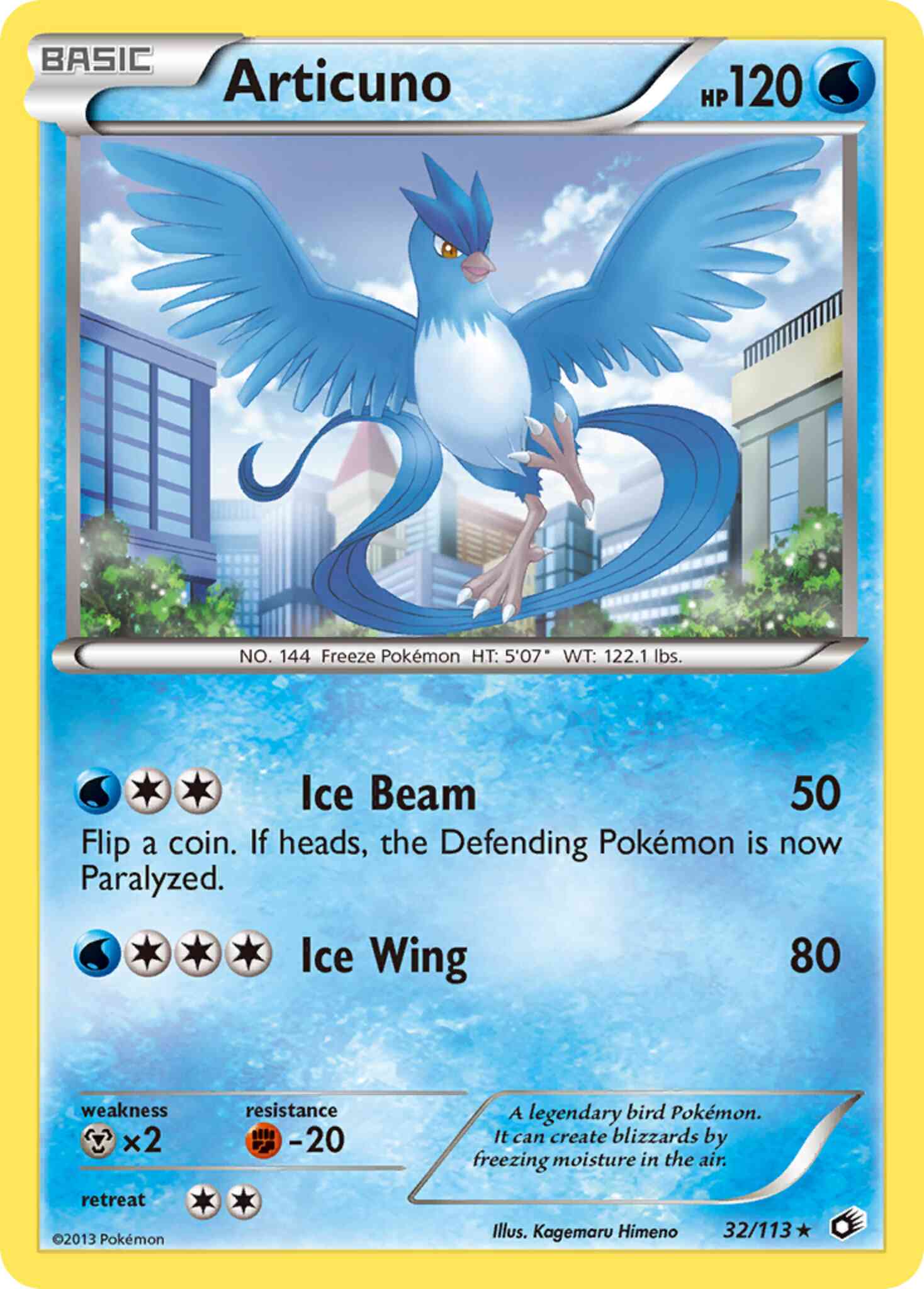 Rare holo bw11-32 – Pokémon Articuno - 32/113 - Rare Holo [bw11-32] [Holo]