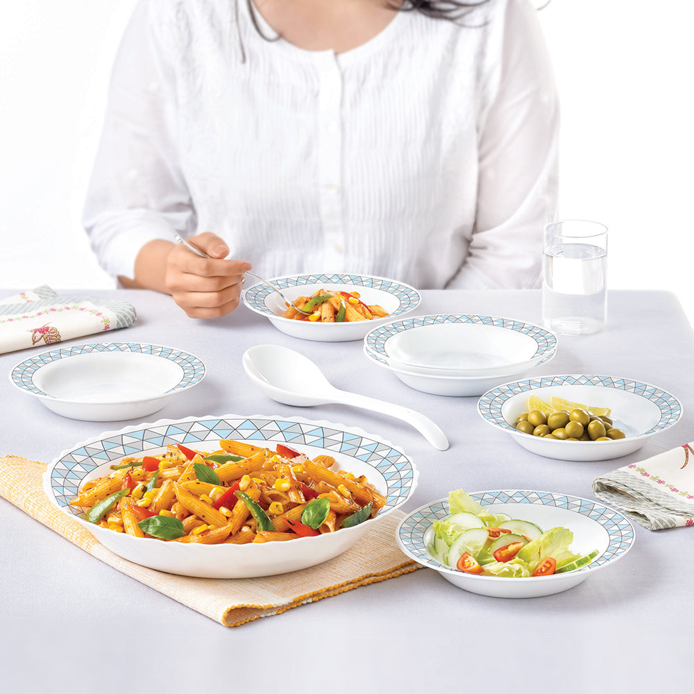 My Borosil Larah by Borosil Ora Gold Pasta Set