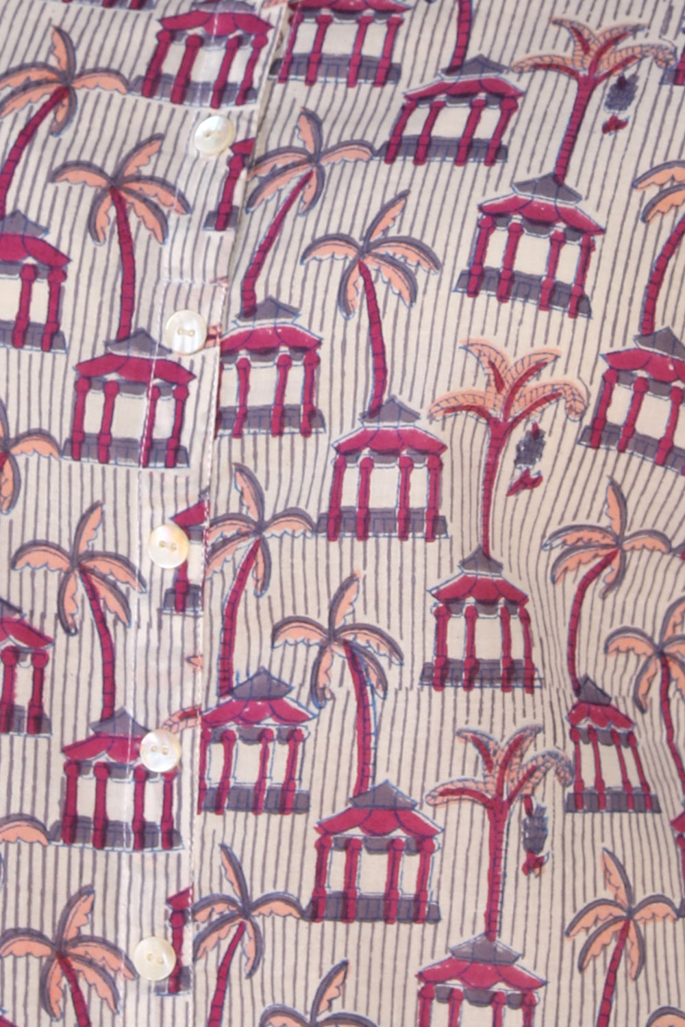 Kalanjali Ethnics Handblock printed A-line kurti - view 6