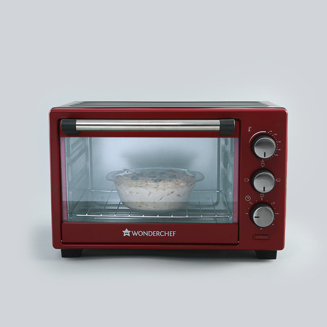 Wonderchef Renewed Oven Toaster Griller (OTG) Crimson Edge - 19 Litres Auto-shut Off