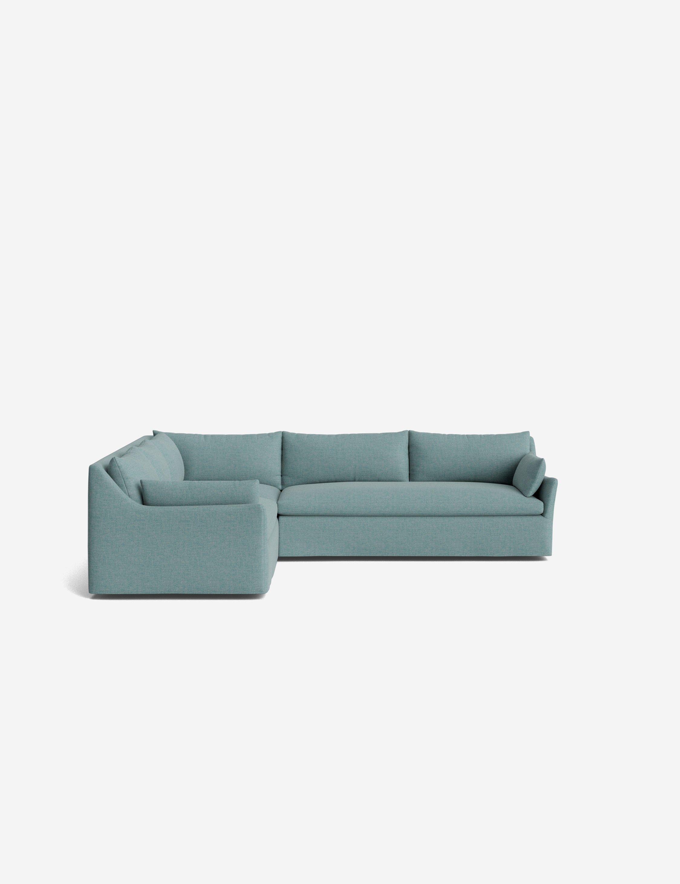 Lulu and Georgia Portola Luxe Depth Slipcover Corner Sectional Sofa - view 104