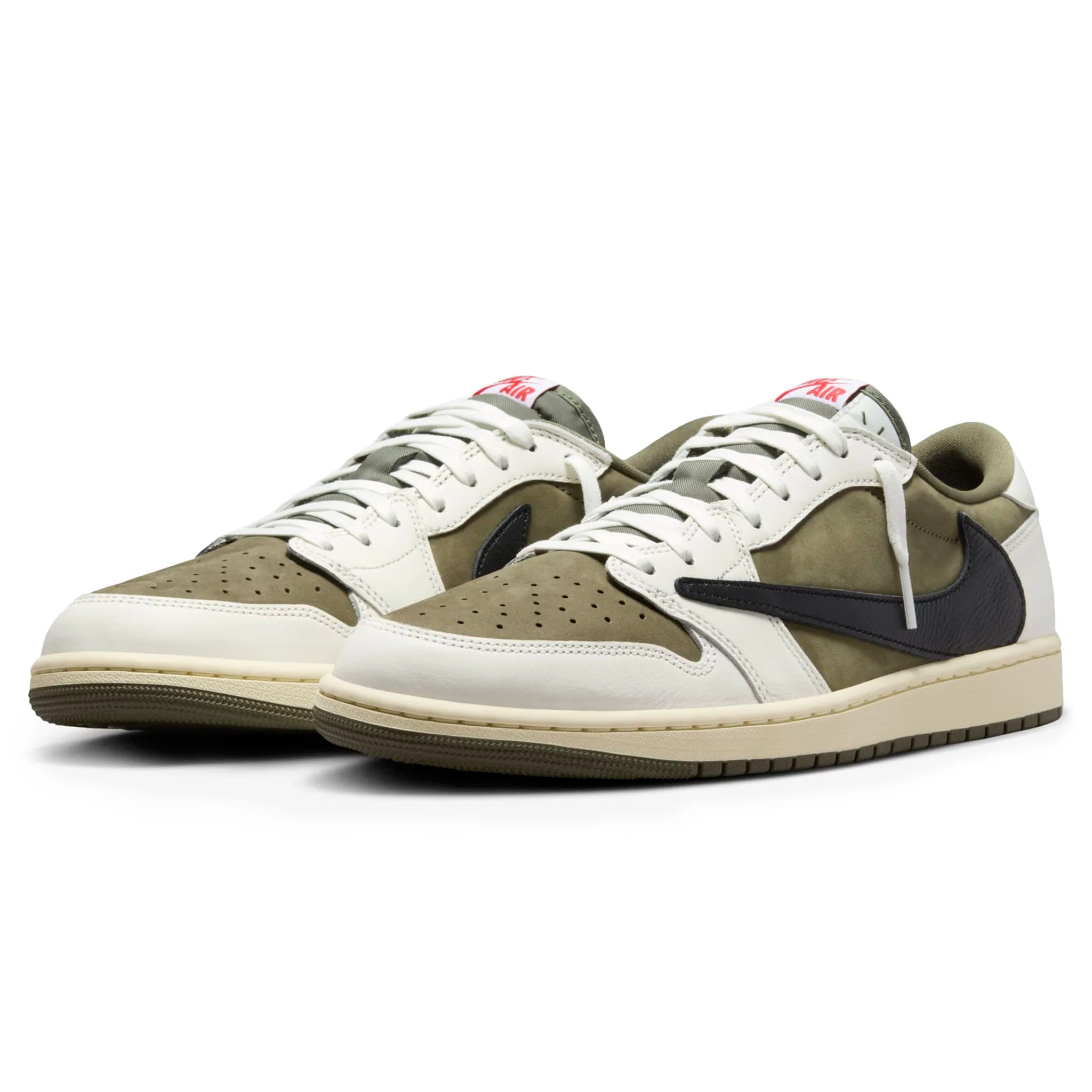 Travis Scott x Air Jordan 1 Low OG Medium Olive - view 2