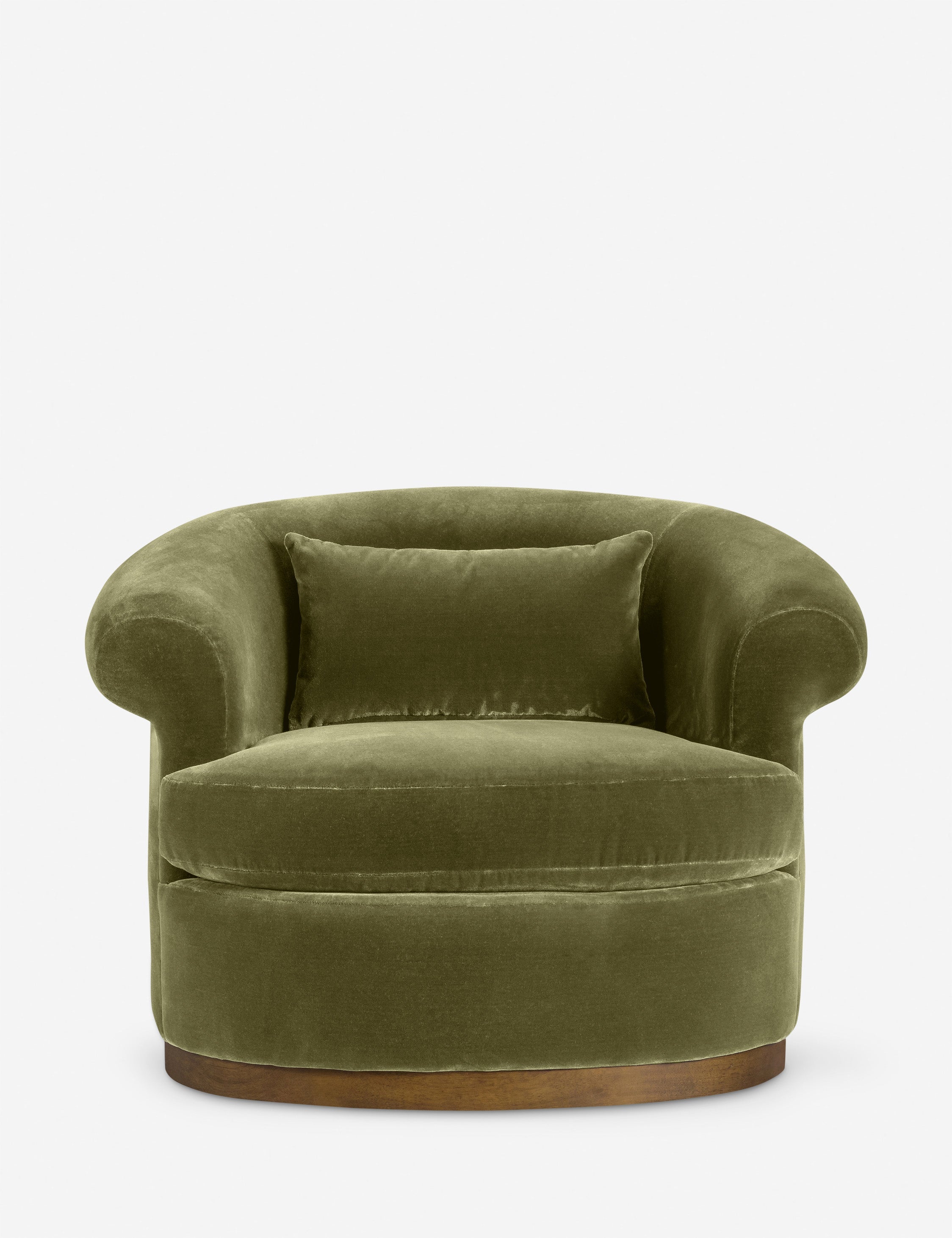 Lulu and Georgia Rochester Swivel Chair – Green