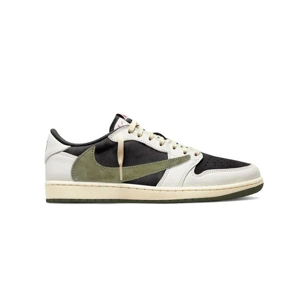 Kicks Machine Air Jordan 1 Low x Travis Scott Olive
