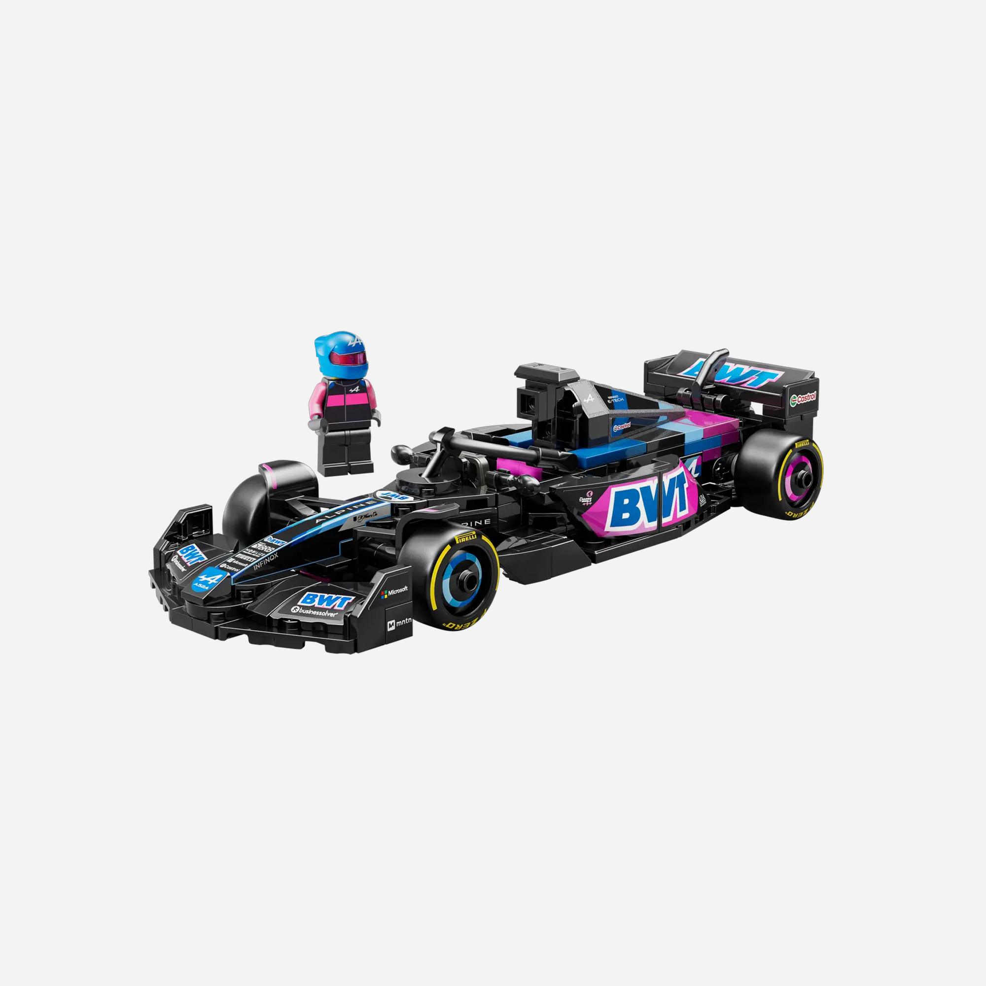 LEGO X F1 BWT Alpine F1 Team A524 Race Car - view 2