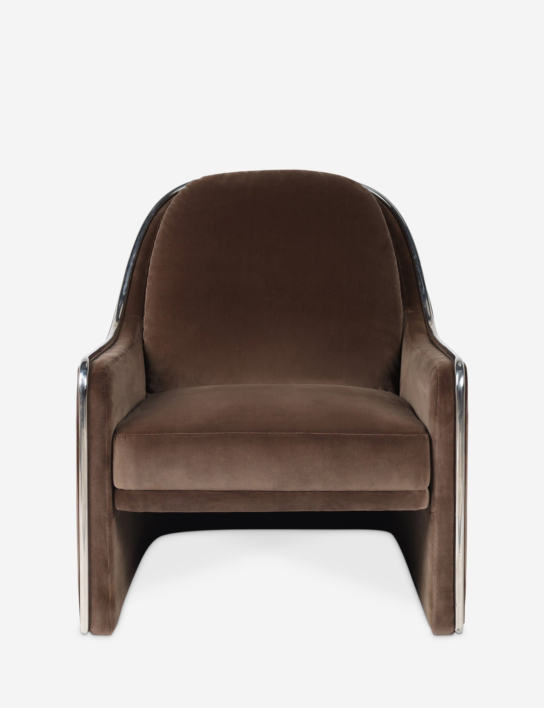 Lulu and Georgia Ortiz Accent Chair – Brown