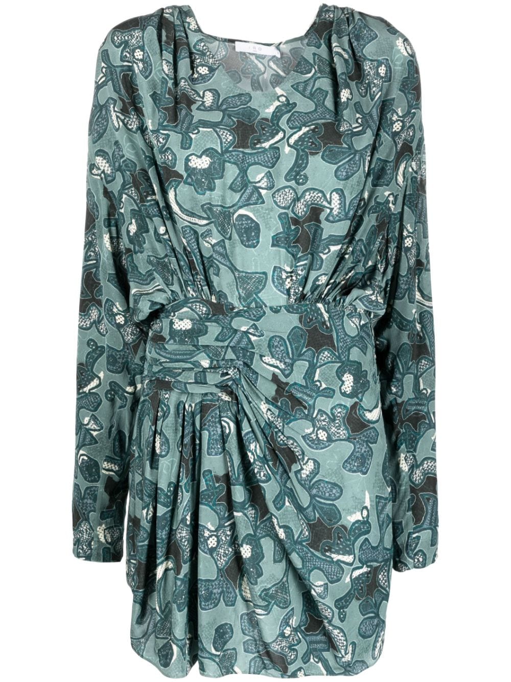 Iro Fontana printed short dress – Viscose 100%