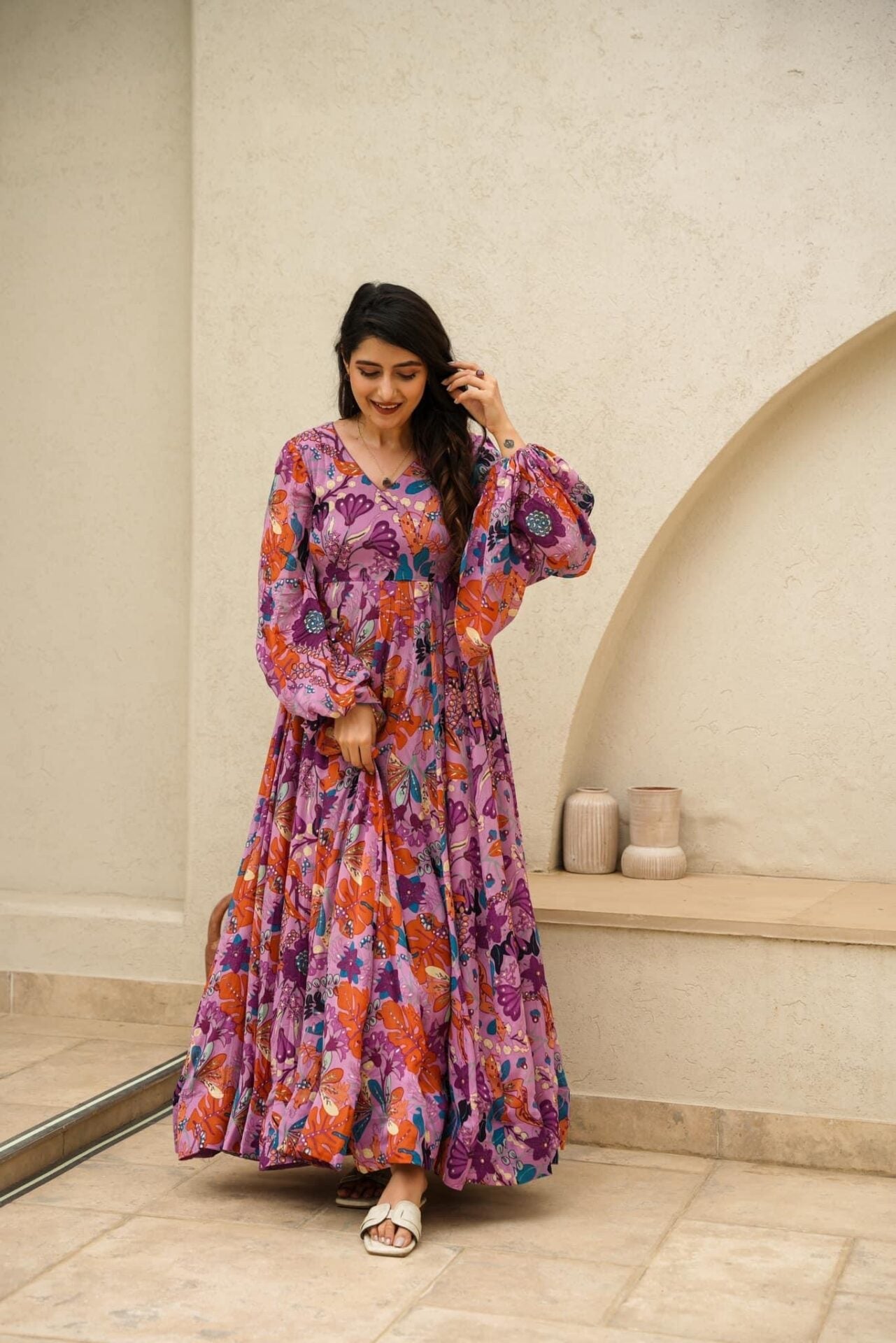 Idaho-o Purple glory chinon maxi - view 3