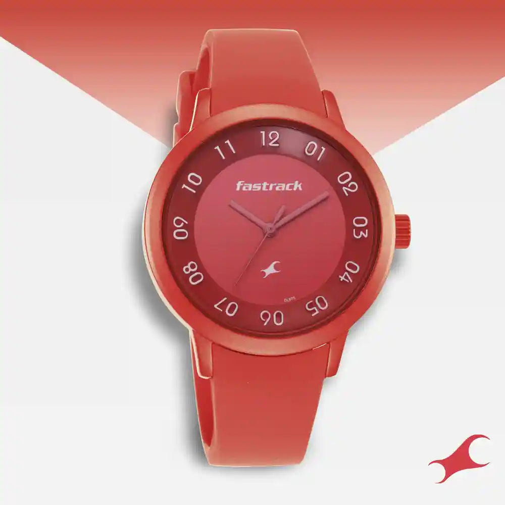 Fastrack Pop Colours Red
