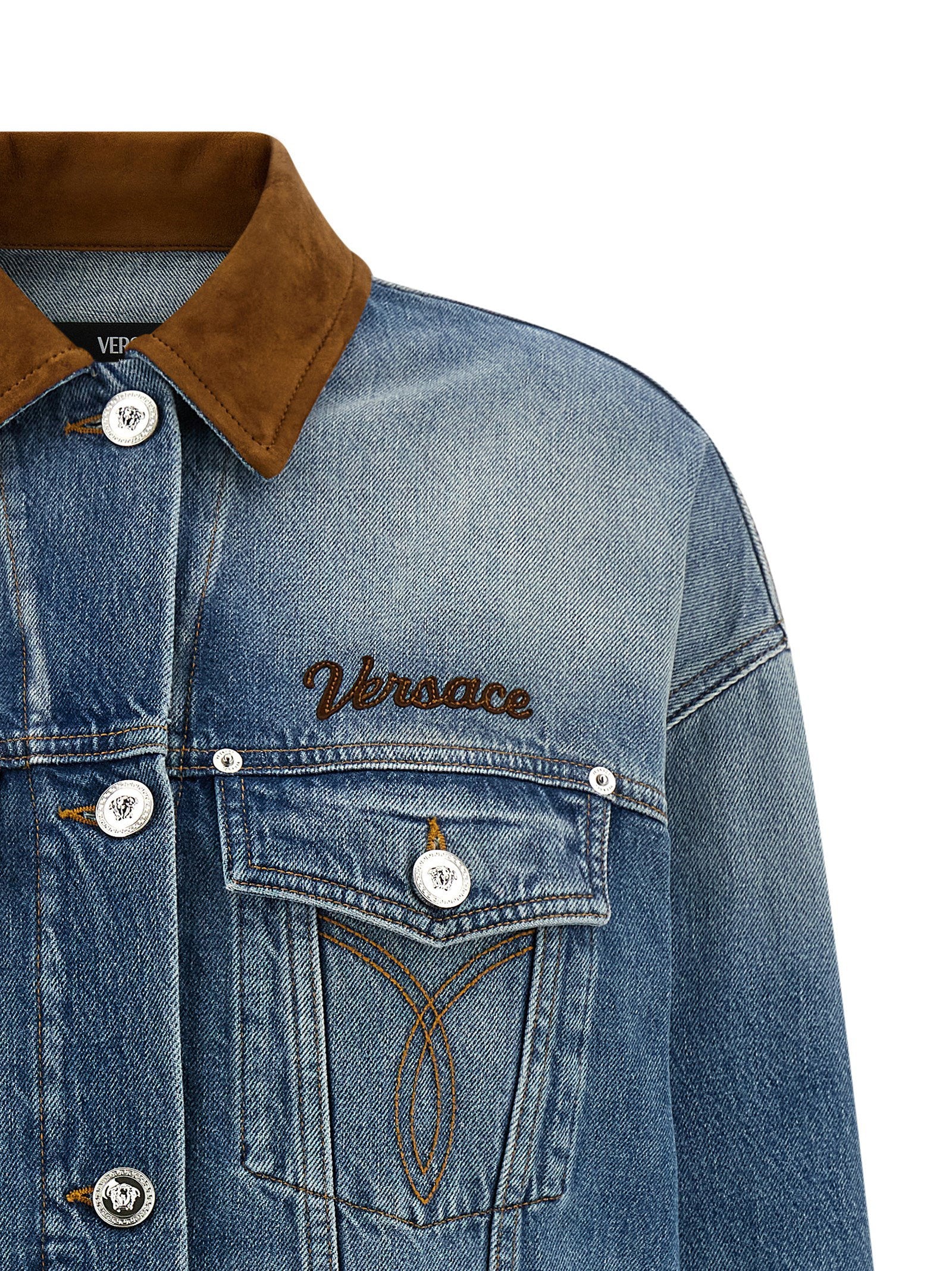 Versace Trucker Jacket – 100% cotton - view 3