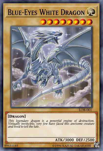 Yu-Gi-Oh! Blue-Eyes White Dragon - MVP1-ENG55 - Gold Rare - Unlimited