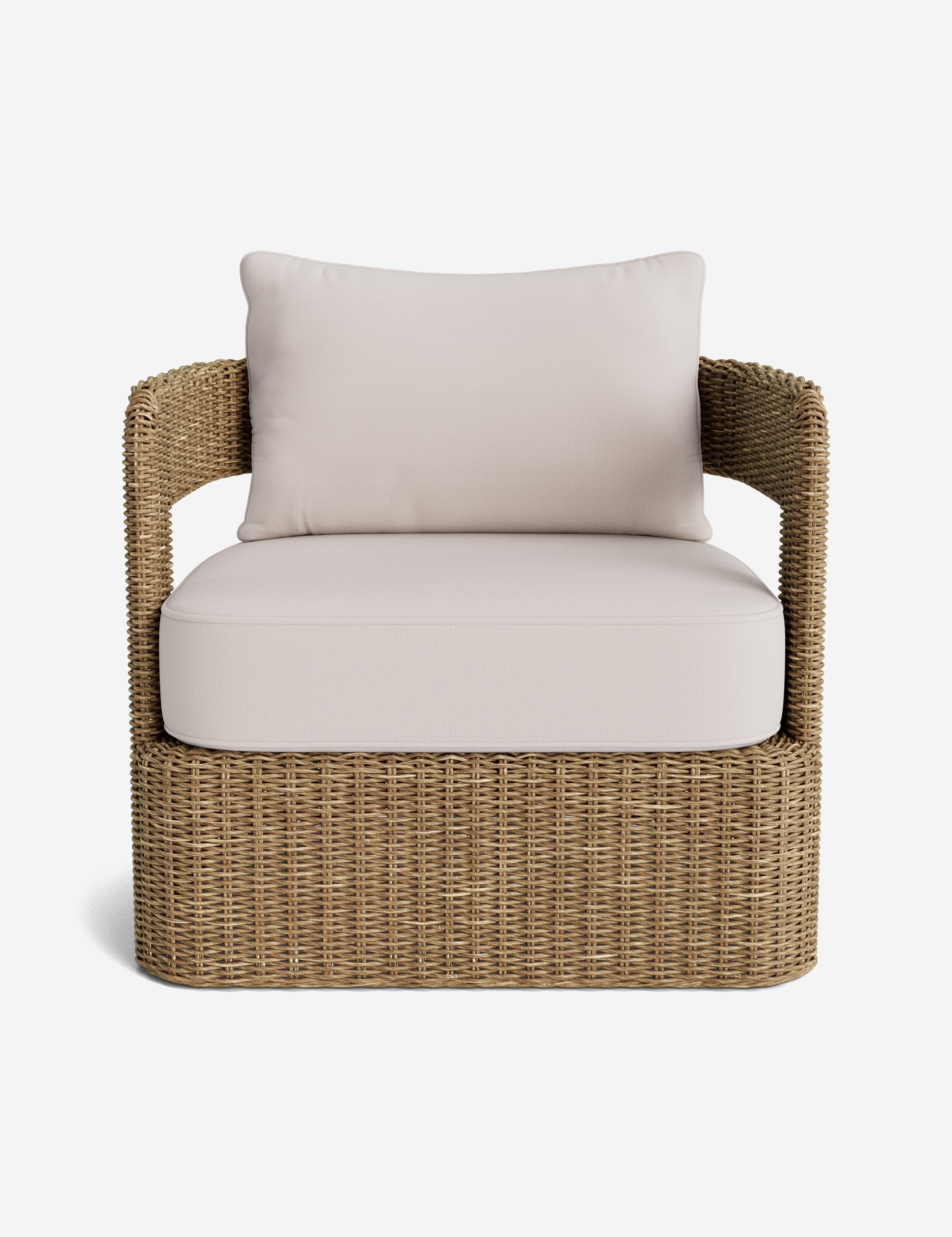 Lulu and Georgia Hadler Outdoor Lounge Swivel Chair Cushion - view 2